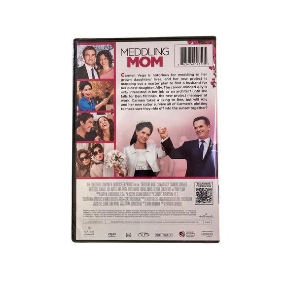 Meddling Mom DVD NEW Sealed Hallmark Movie Sonia Braga Tony Plana - Picture 2 of 4
